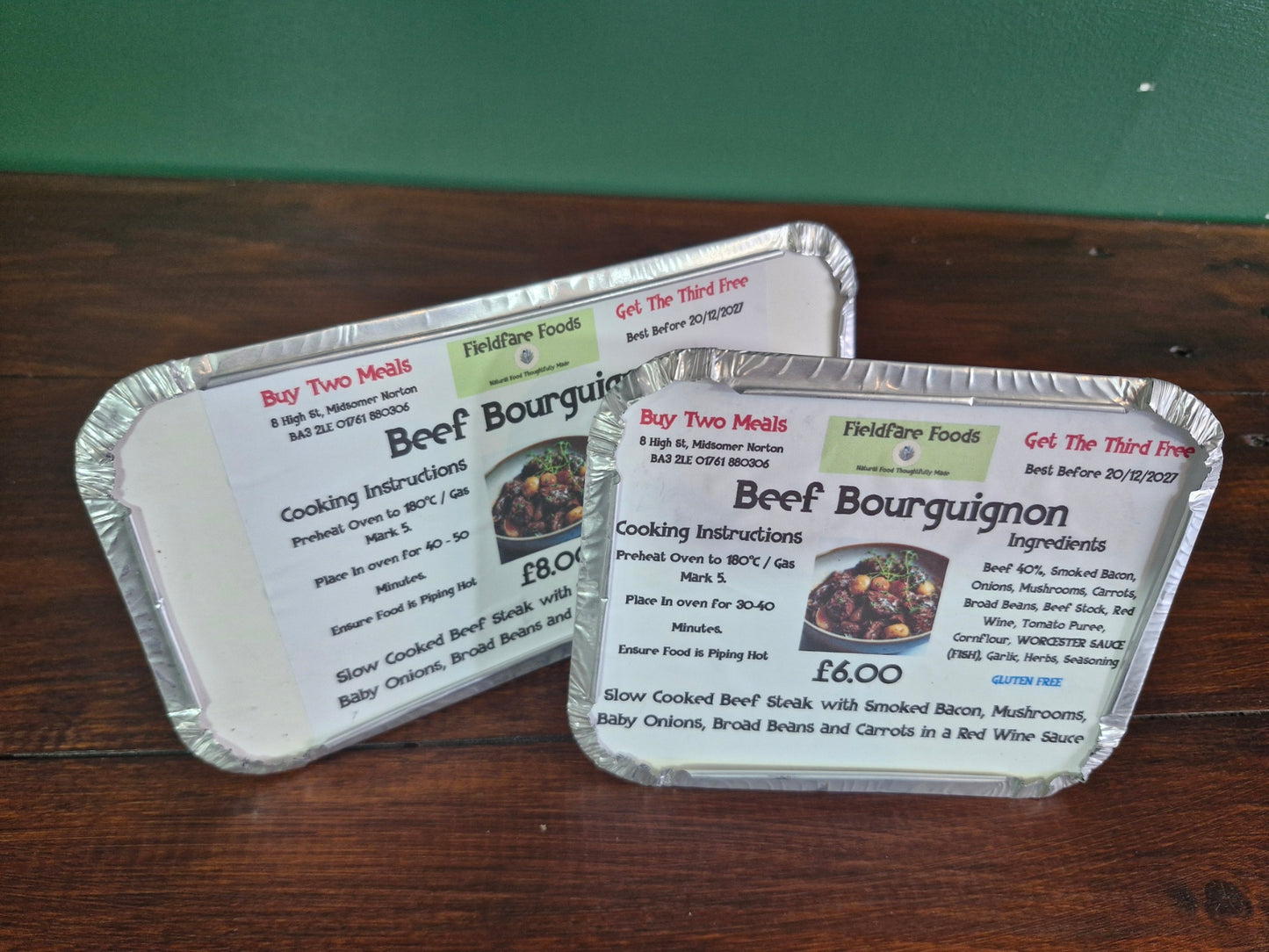 Beef Bourguignon (Large)