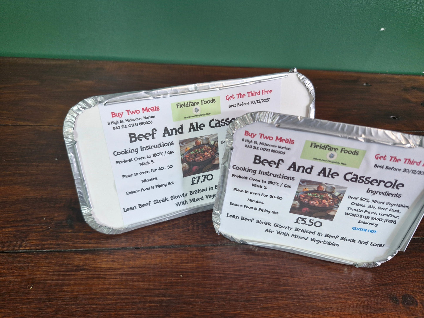 Beef & Ale Casserole (Large)