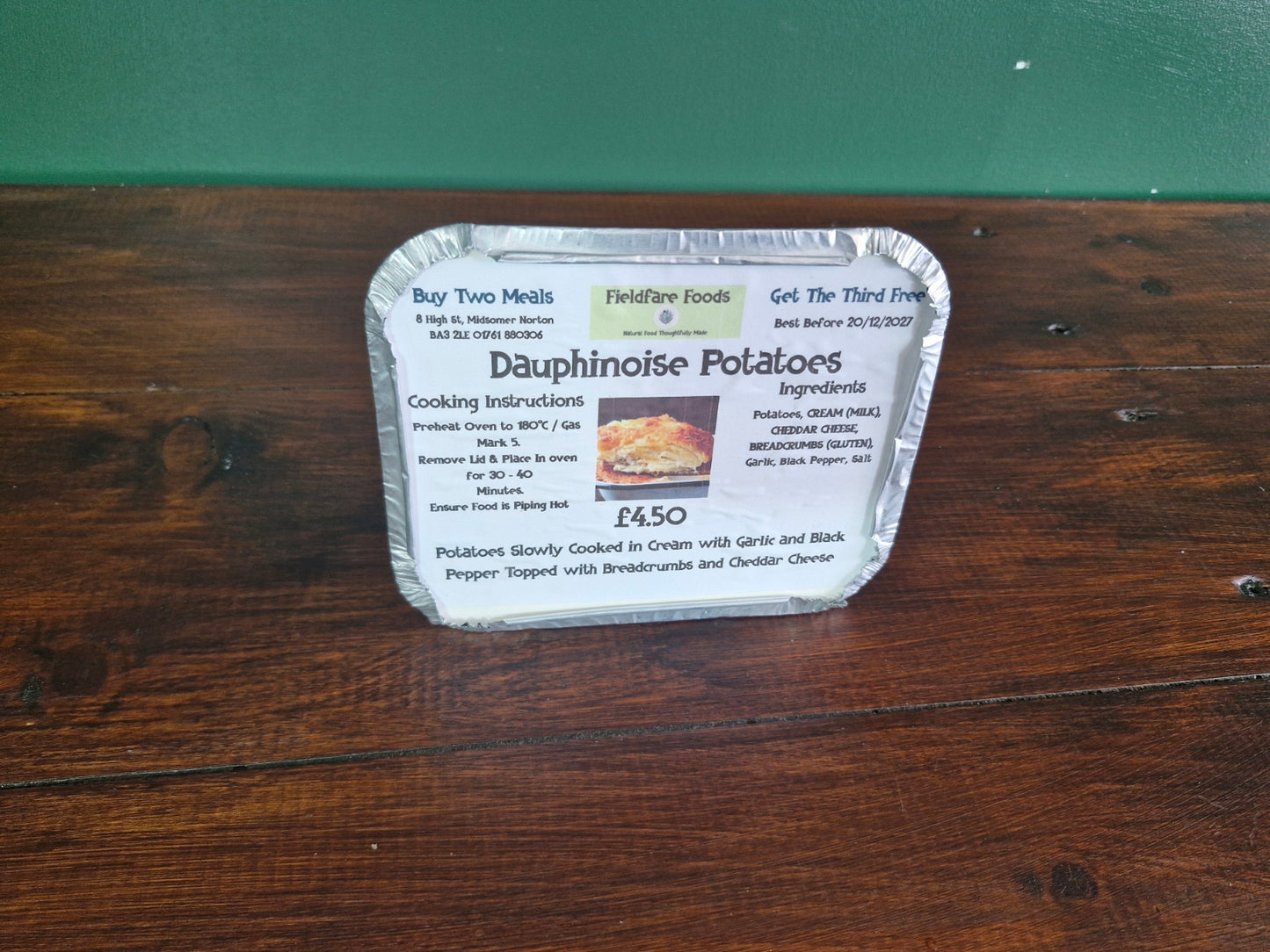 Gratin Dauphinoise Potato