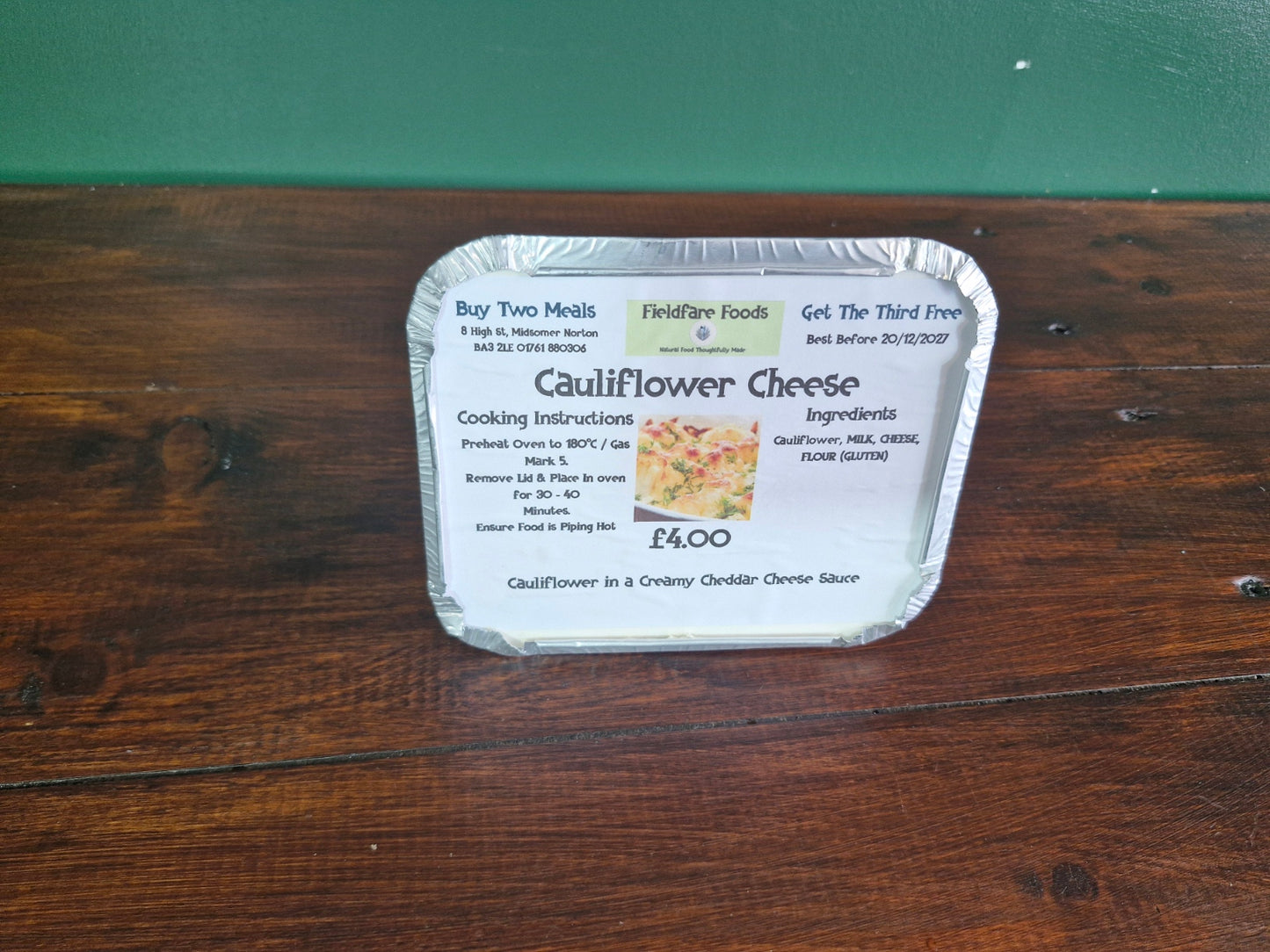 Cauliflower Cheese