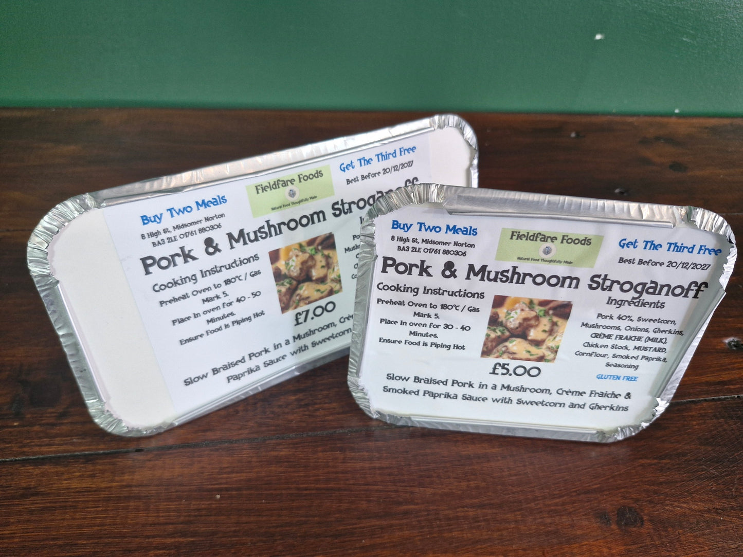 Pork And Mushroom Stroganoff (Large)