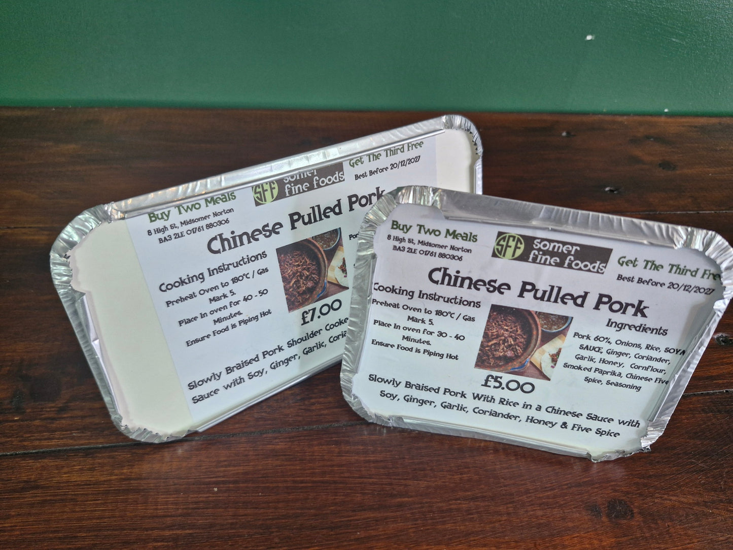 Chinese Style Pulled Pork (Regular)