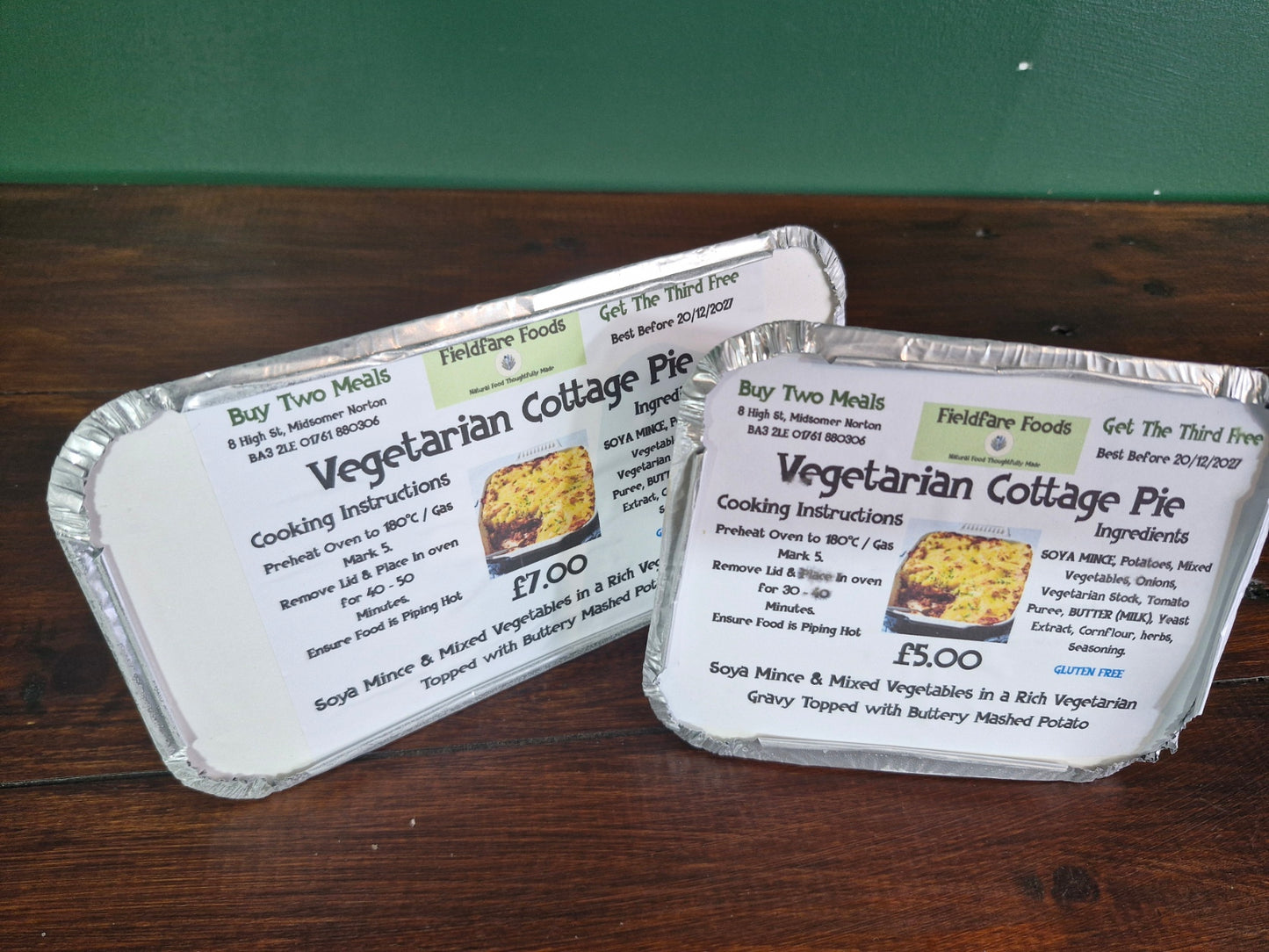 Vegetarian Cottage Pie (Large)