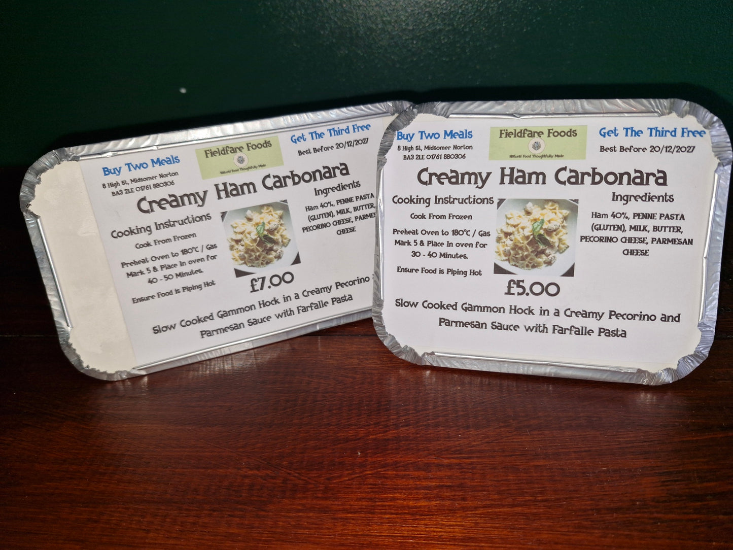 Ham Carbonara (Large)